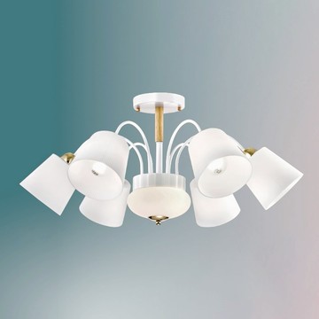 E27北歐風半吸頂六燈 B102-13-63331