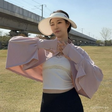 💯臺灣出貨💯防曬外套💯防曬披肩女夏季騎車開車防紫外綫罩衫鬥篷透氣寬鬆長袖冰絲薄外套💯免運 T41S