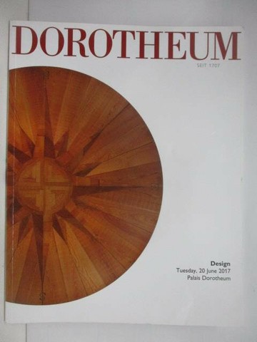 【書寶二手書T1／收藏_VKB】DOROTHEUM_2017/6/20_Design