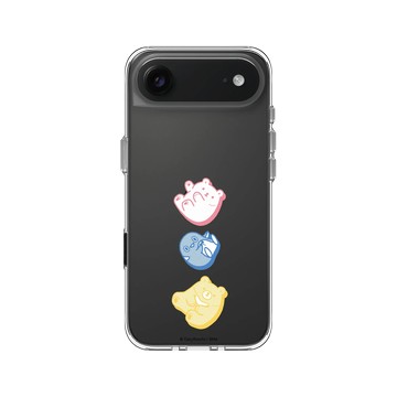 iPhone Air Clear Case（相機按鈕） 透明 - 白白日記 Darylhochi - 三原色