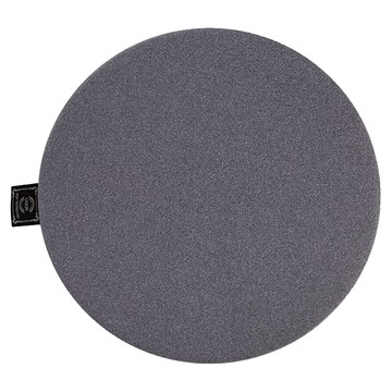 UQQK 圓形記憶坐墊 不易產生靜電 軟而不塌 不易起球  直徑38.5 x 3cm  深灰色