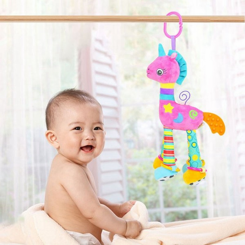 赤ちゃんがらがらティーザーおもちゃ最高の誕生日プレゼントのための動物の形赤ちゃんペガサスの形 通販 Lineポイント最大0 5 Get Lineショッピング
