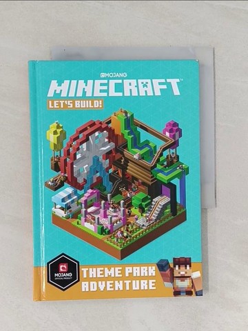 【書寶二手書T1／兒童文學_Q8W】Minecraft Let’s Build Theme Park Adventures_Milton, Stephanie/ Marsh, Ryan (ILT)