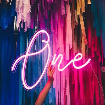 One霓虹燈LED發光字Neon Sign