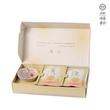 煦願軒 滴雞精豐盛大地禮盒/常溫9日組+兩款職人小陶杯任選