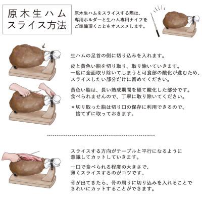 ふるさと納税 登米市 骨付きモモ生ハム