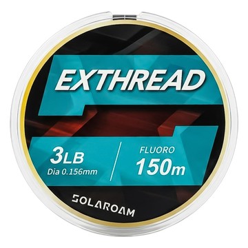 TORAY 東麗 SOLAROAM Exthread 150m碳纖維線 碳纖線 卡夢線 3LB  透明色  150m  1個
