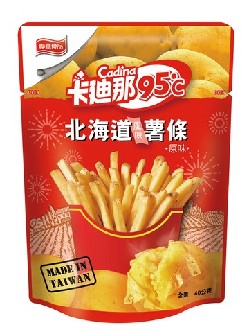 【蝦皮直營】卡迪那 95℃北海道風味薯條-原味/海苔 (40g袋裝) 零食 餅乾 點心