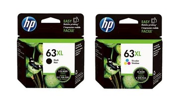 HP 63XL 原廠黑色+彩色高容量墨水匣 F6U63AA F6U64AA  適用DeskJet 2131/2132/3630/3632