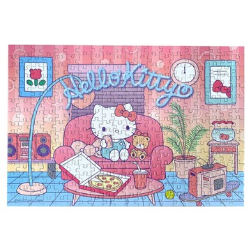 HUNDRED PICTURES 百耘圖 Hello Kitty 城市系列 電視娛樂拼圖 380 x 260mm  混合顏色  1個  300片
