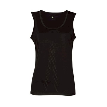 【RELIVE】黑電氣石 透氣圓領內搭背心 - 女款【D1FM7019】