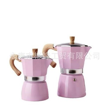 現貨直供家用意式摩卡壺家用咖啡壺煮咖啡機手沖濃縮咖啡萃取壺