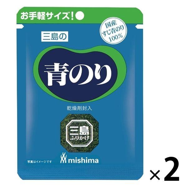 三島食品三島食品 青のり 国産すじ青のり100％ 1.3g 1セット（2個）ふりかけ