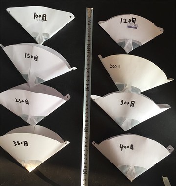 大美紙漏斗油漆過濾網汽車噴漆涂料一次性濾紙400目300目200目120