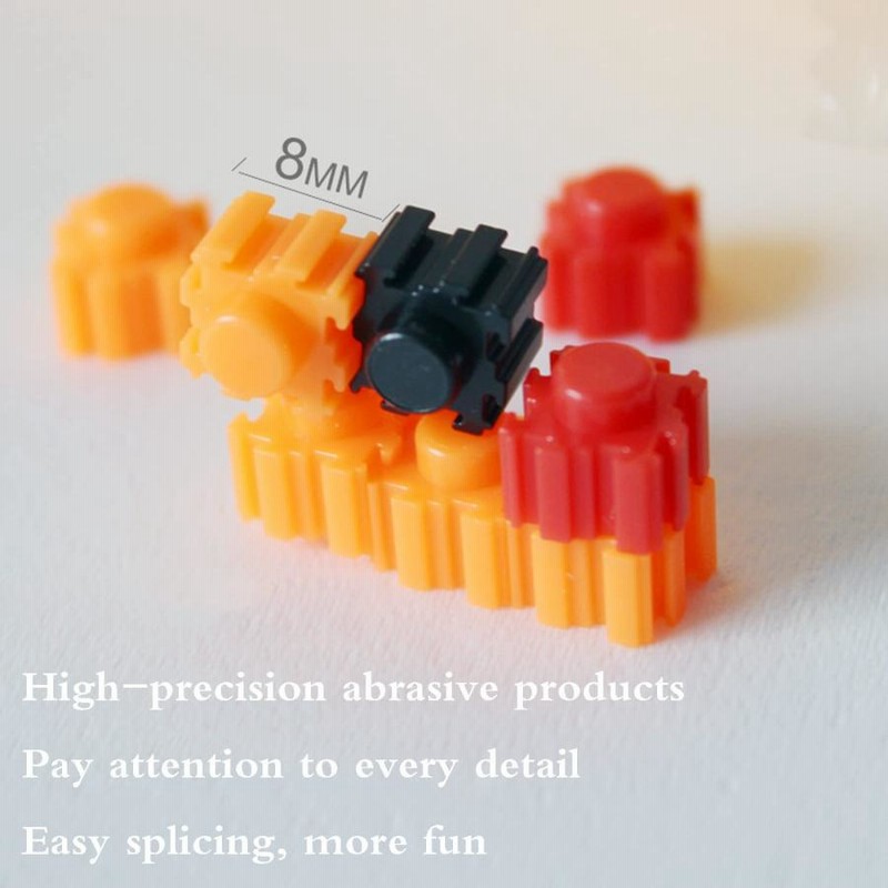 ビルディングブロック暴力的なクマセット71cmレンガDIY組み立て  