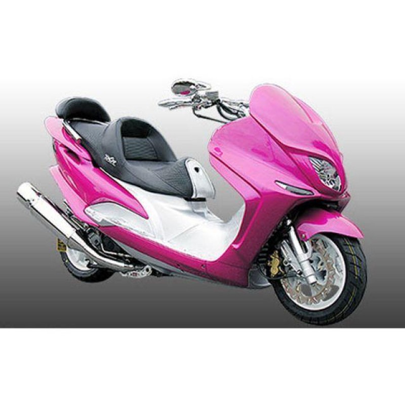 マジェスティ125用ウイルズウイン改単眼フェイス！ワンオフステー付き マジェスティ125用ウイルズウイン改単眼フェイス！ワンオフ