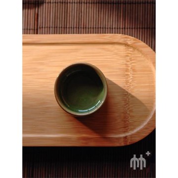 竹加整張竹干泡茶盤 日式簡約竹制茶盤 長方形茶室道具茶臺