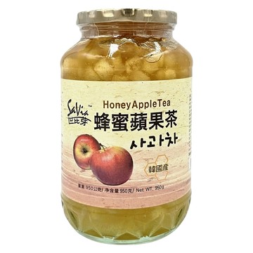 SaVia 世比芽 蜂蜜蘋果茶  950g  1罐