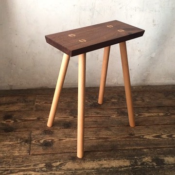Straight Stool 胡桃木款 ※接單訂製