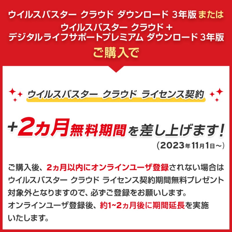 ウイルスバスター クラウド セキュリティソフト トレンドマイクロ公式 ...