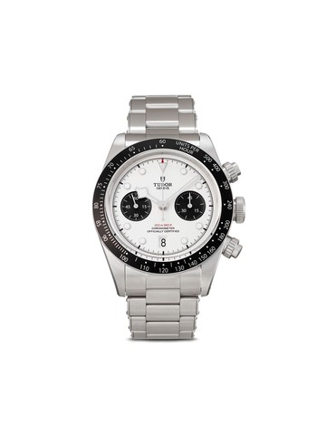 TUDOR - 2022 unworn Black Bay Chrono 41mm - unisex - Sapphire Glass/stainless steel - One Size - White
