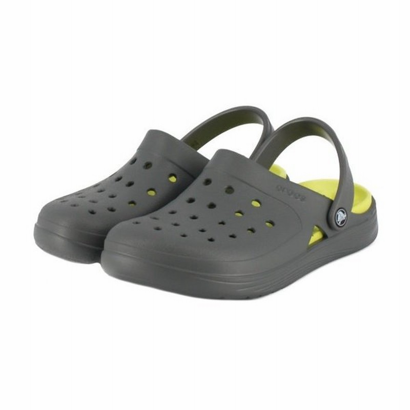 クロックス 正規品 リバイバ クロッグ グレー イエロー クロッグサンダル メンズ Reviva Clog Crocs 通販 Lineポイント最大0 5 Get Lineショッピング