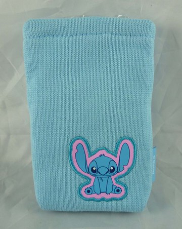 【震撼精品百貨】Stitch 星際寶貝史迪奇 手機袋 針織  震撼日式精品百貨