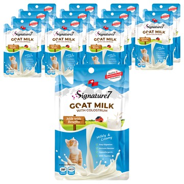 心寵 Signature7 初乳羊奶貓餐包 瑞士配方 易消化 免疫增強 低過敏 含牛磺酸  羊奶  70g  12包