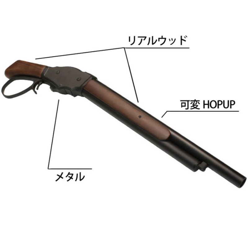 S&T ウィンチェスター M1887 ソードオフ ガスショットガン リアル