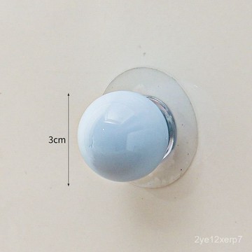現貨隔日達⚡在臺8H出⚡多巴胺抽屜手柄小把手自粘糖果色球形拉手掛鈎免打孔櫥櫃衣櫃把手 A32Z