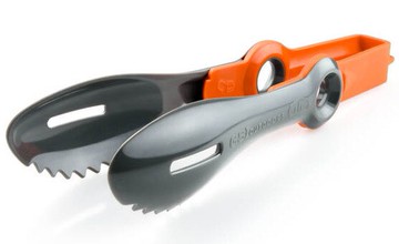 【【蘋果戶外】】GSI 74340 美國 Pivot Tongs 輕量耐高溫旋轉式夾子.折疊菜夾子.可收折餐夾.麵包夾.料理餐具.登山.露營.居家