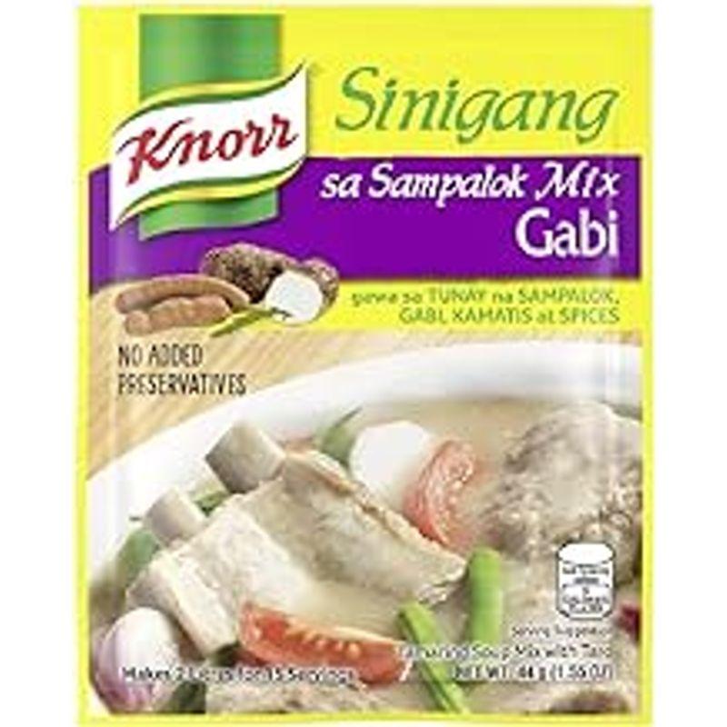 Knorr Sinigang na may Gabi Recipe Mix クノール シニガン ガビの素 44ｇ