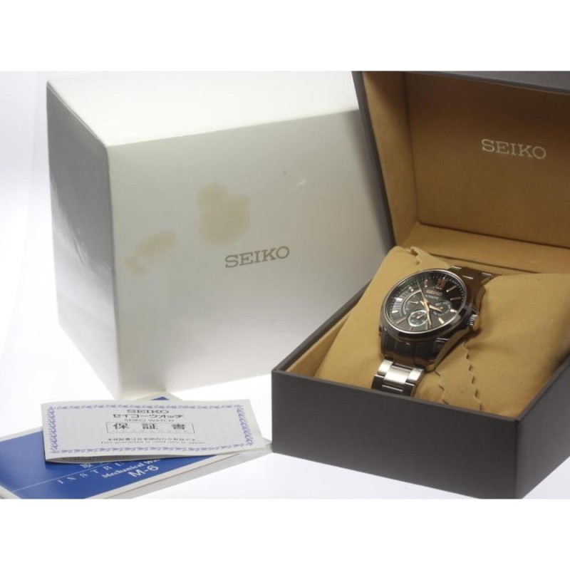 ☆良品【SEIKO】セイコー ブライツ デイデイト パワーリザーブ 6R21-00W0/SDGC029 自動巻き メンズ | LINEショッピング