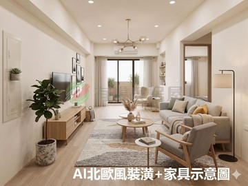 桃鶯商圈 長堤凰澄 邊間 露臺戶 三房+雙車位｜桃園市桃園區樹仁三街