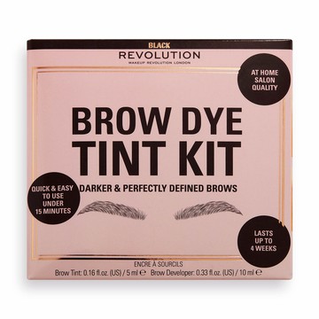 Revolution Beauty Brow Tint 6g (Various Shades) - Black
