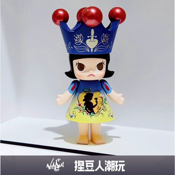 【台灣現貨&預購】官方正品 Popmart 泡泡瑪特 迪士尼小鎮限定 MEGA ROYAL MOLLY 白雪公主100%