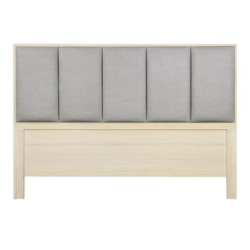 文創集 吉利5尺雙人貓抓皮革床頭片(七色可選)-155x5x108cm免組