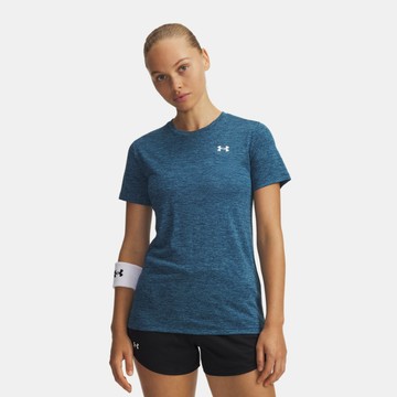 【UNDER ARMOUR】UA 女 Tech Twist 短袖T-Shirt_1384230-498