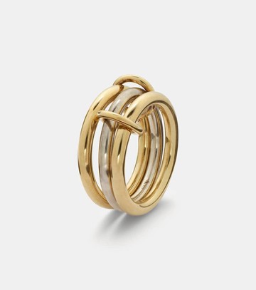 Spinelli Kilcollin Taurus SG 18kt gold and sterling silver linked rings