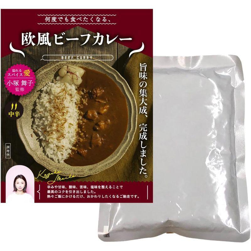 何度でも食べたくなる欧風ビーフカレー 200g×6 小塚舞子監修 カレー北海道・沖縄県・離島 配送不可