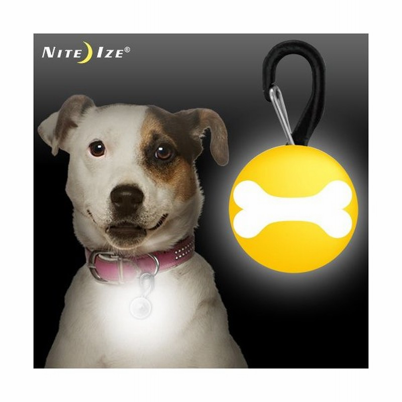 Nite Ize ナイトアイズ Petlit ペットリット イエローボーン お出かけ お散歩グッズ お散歩ライト 犬用品 ペット用品 通販 Lineポイント最大0 5 Get Lineショッピング