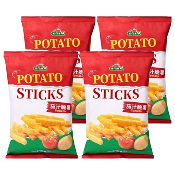 統一生機 茄汁脆薯  50g  4包