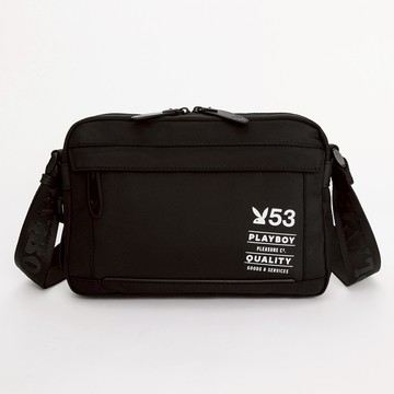 PLAYBOY - 斜背包 Pioneer系列 - 黑色