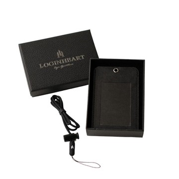 免取卡正面感應證件套 經典黑 正面直接感應 其他夾層票卡不干擾