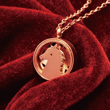 【馬上開運】【預購】2026寶馬年 小萌寵香氛項鍊 - 小馬新登場