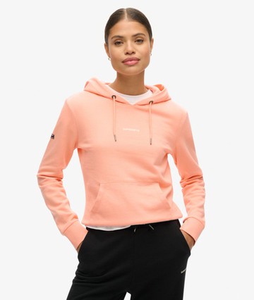 Superdry Women's Plain Hoodie Cream Size: 6