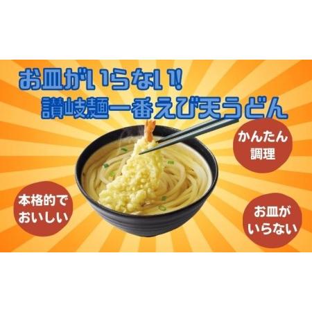 ふるさと納税 讃岐麺一番えび天うどん（264g）1食入×12袋×2箱 香川県綾川町