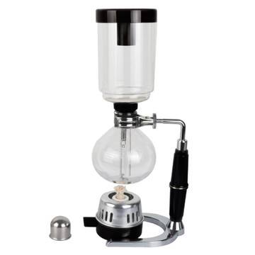 手沖咖啡虹吸壺 虹吸式玻璃壺 簡約咖啡器具3人5人份家用咖啡機