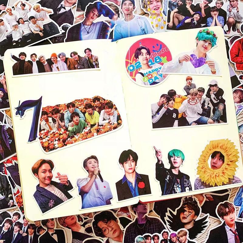 防弾少年団(BTS) - BTS アンケート特典　ステッカー 7枚セット BTS ファンクラブアンケート特典トレカ 7枚セット まとめ売り