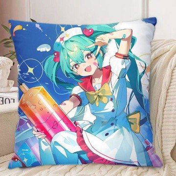 【台灣免運🏆】初音未來miku抱枕周邊 沙發靠墊靠枕 初音未來抱枕靠墊 居家沙發抱枕裝飾汽車靠枕 護腰辦公午休超軟抱枕